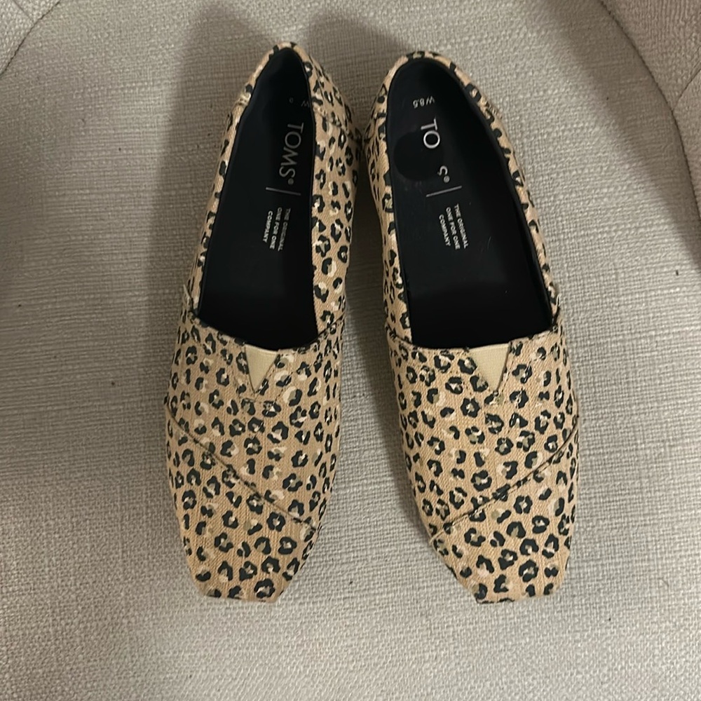 Toms Leopard Print Flats